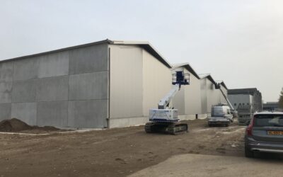 Oplevering 1e deel bedrijfshal Hoevers Arnhem